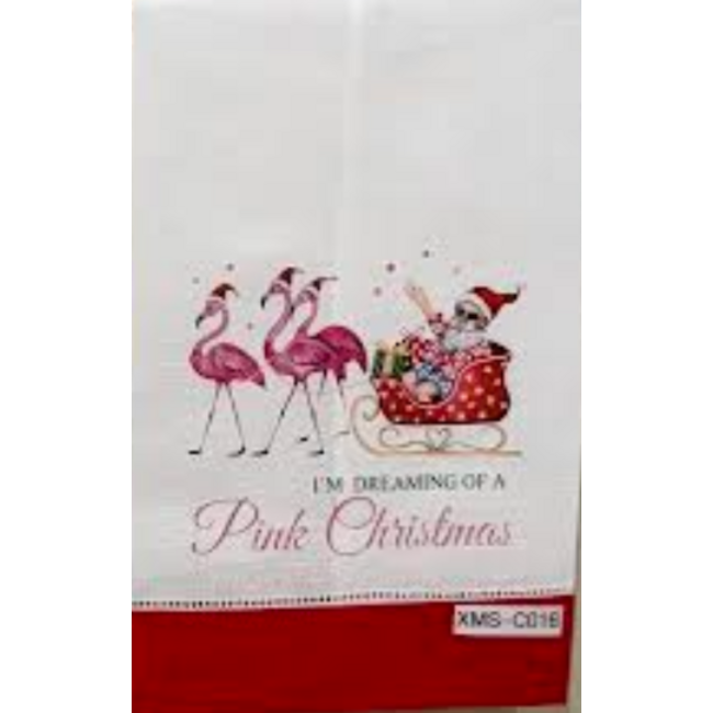 Holiday Printed Tea Towel