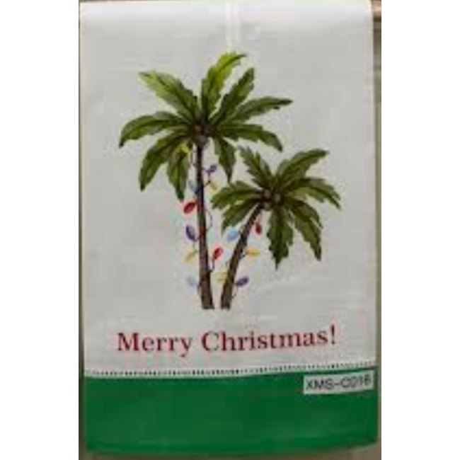 Holiday Printed Tea Towel