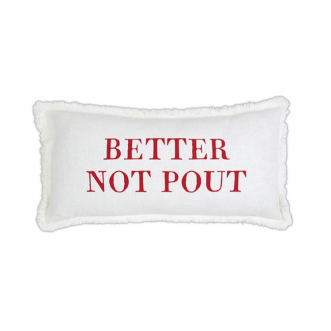 Christmas Face to Face Lumbar Pillow