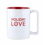 Red & White Holiday Mug