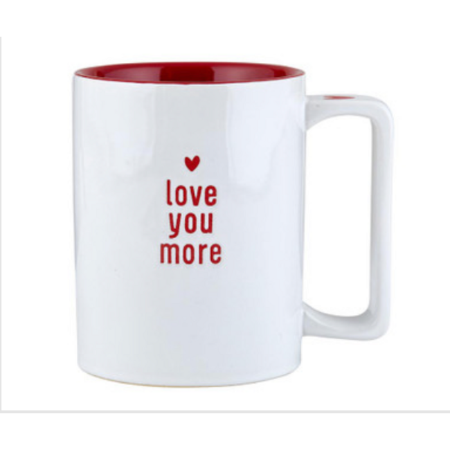 Red & White Holiday Mug