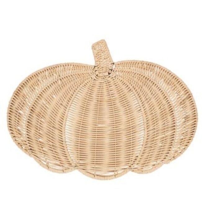 Rattan Pumpkin Placemat
