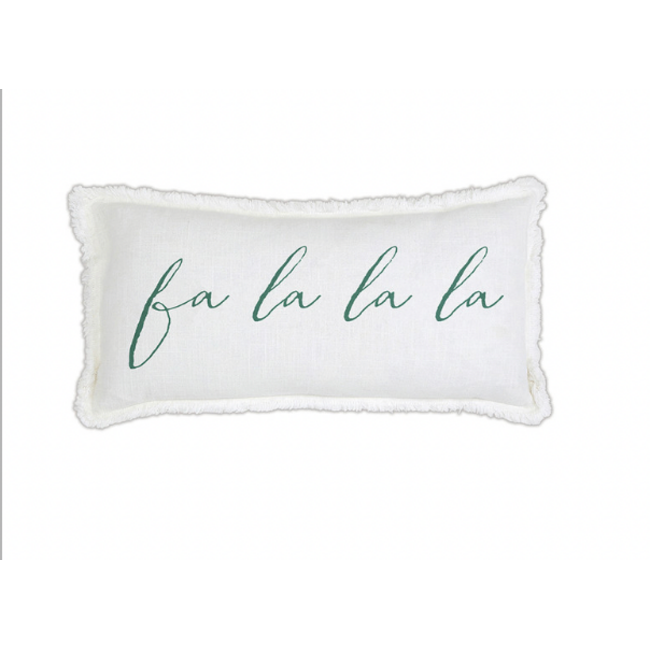 Christmas Face to Face Lumbar Pillow