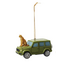 Safari Vehicle Ornament w/ Cheetahs