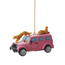 Safari Vehicle Ornament w/ Cheetahs