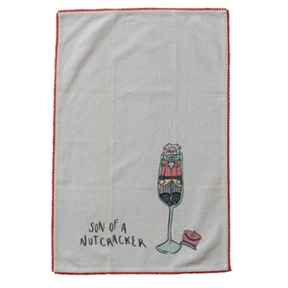 Tea Towel w/ Tipsy Saying