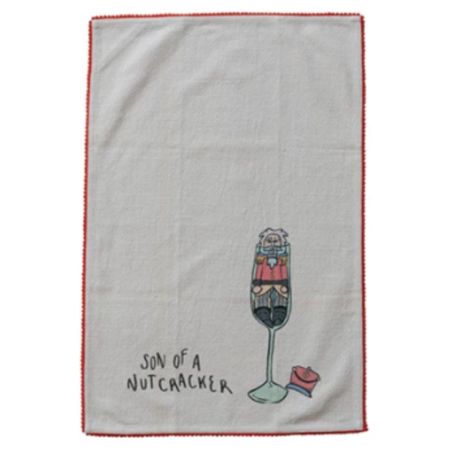 Tea Towel w/ Tipsy Saying