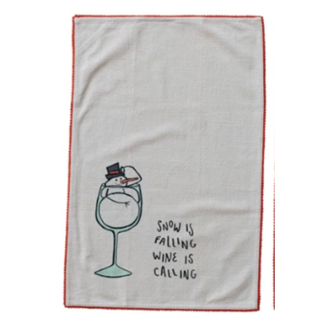 Tea Towel w/ Tipsy Saying
