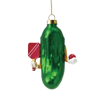 Pickle Pickleball Ornament