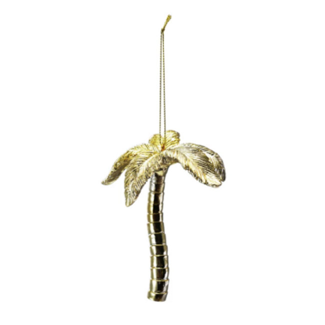 Gold Palm Tree Ornament