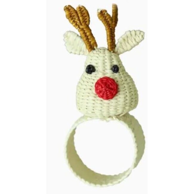 Holiday Rattan Napkin Ring