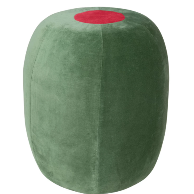 Cotton Velvet Olive Shaped