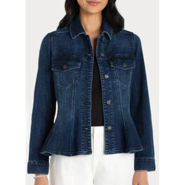 Fit And Flare Denim Jacket