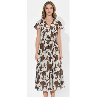 Taylor Wrap Midi Dress