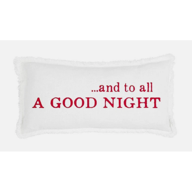 Christmas Face to Face Lumbar Pillow