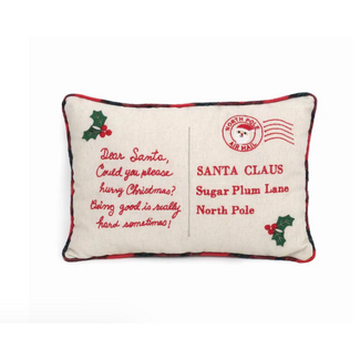 Dear Santa Accent Pillow