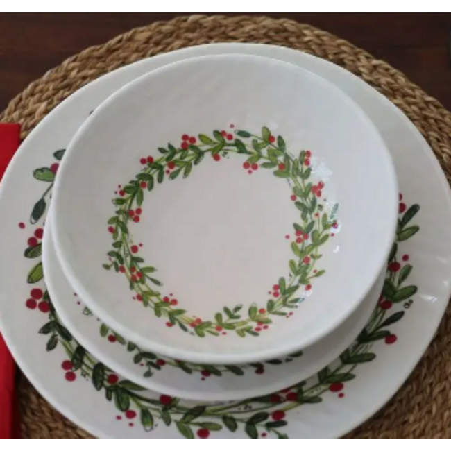 Christmas Wreath Serving