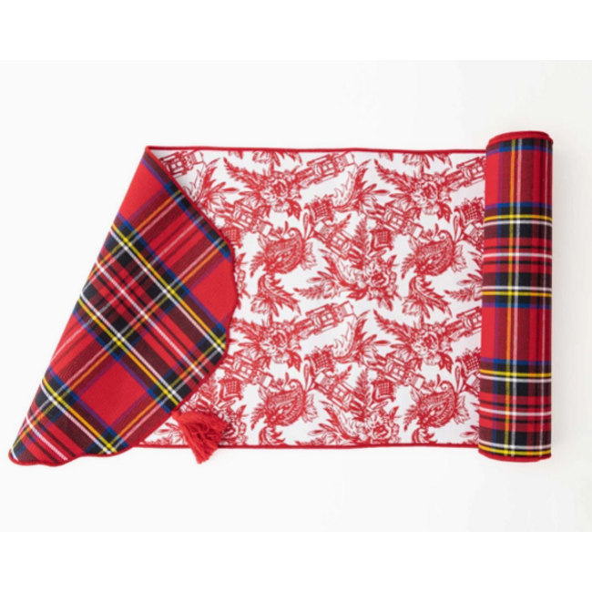 Holiday Tassel Table Runner