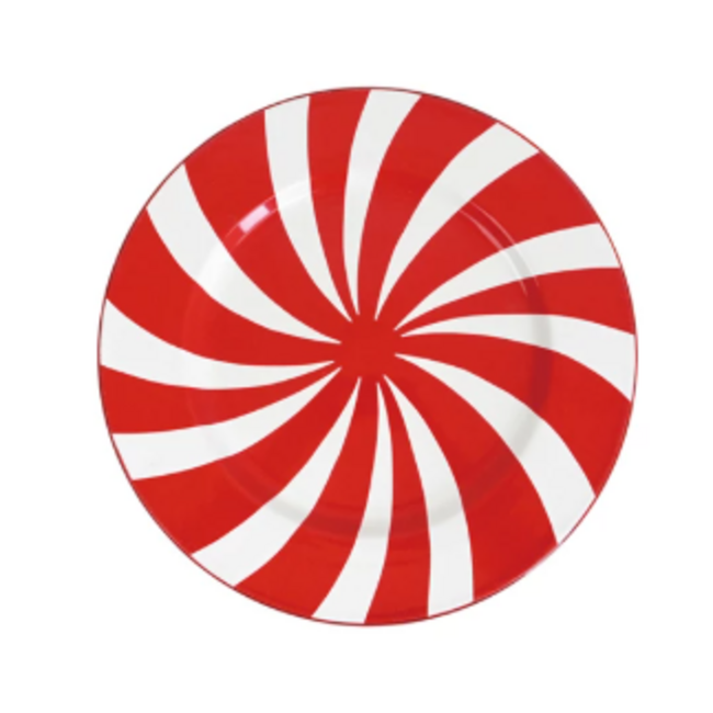 Peppermint Candy Plate/Charger