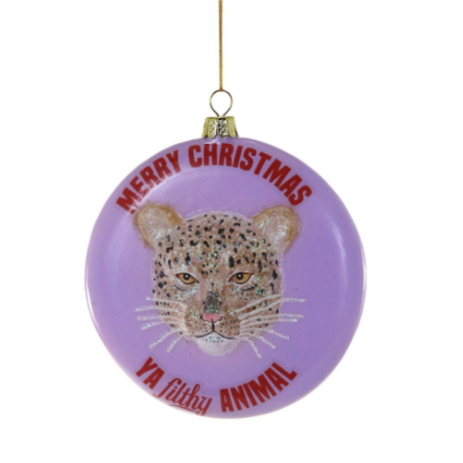 Merry Christmas Ya Filthy Animal Ornament
