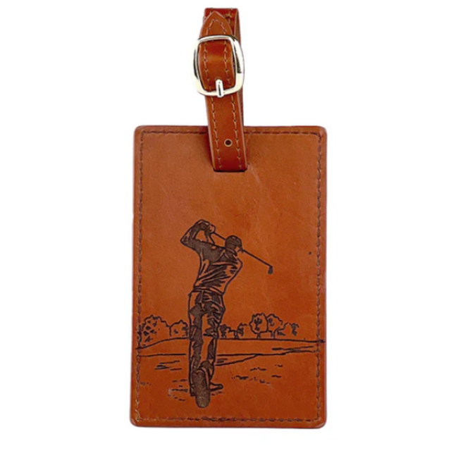 Leather Luggage Tag