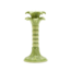 Palm Leaf Taper Candlestick Holder