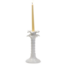 Palm Leaf Taper Candlestick Holder