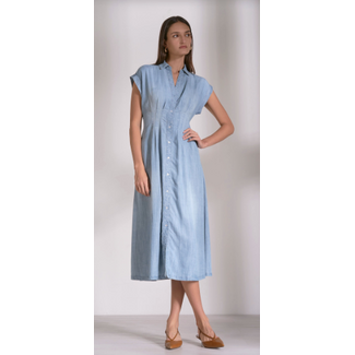 Midi Cap Sleeve Dress