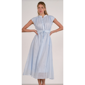 Midi Tie Waist Dress