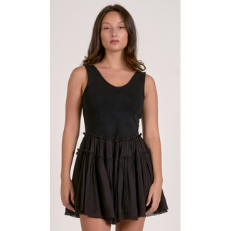 Sleeveless Mixed Dress