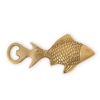 Fish Brass Bottle Opener