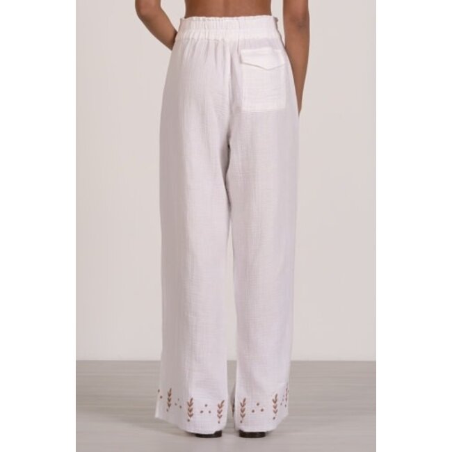 White Gauze Pants