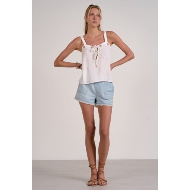 White Gauze Top