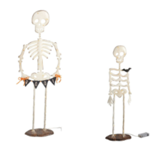 Light Up Skeleton Sitter