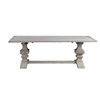 Baldrick Extension Dining Table White