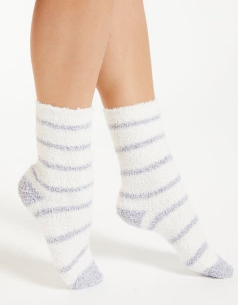 Z Supply Plush Stripe Socks (2-pack)
