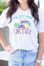 Here For The King Cake Tee