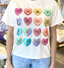 Queen of Sparkles Sparkle Sweethearts Tee