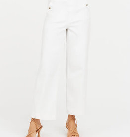 Spanx Stretch Twill Cropped Wide Leg Pant