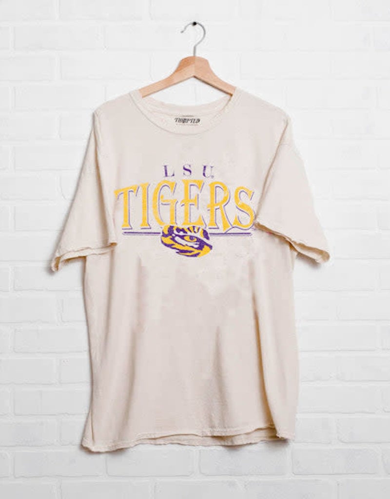 LSU Tigers 80s Thrifted Tee