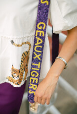 Beaded Geaux Tigers Strap