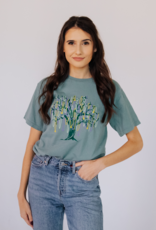 Sweet Baton Rouge Mardi Gras Bead Tree Tee