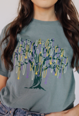 Sweet Baton Rouge Mardi Gras Bead Tree Tee