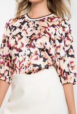 Blooming Bliss Satin Blouse