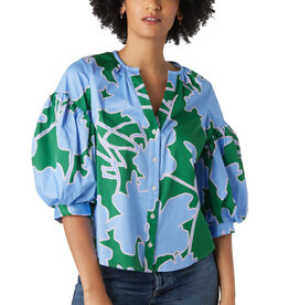 Crosby by Mollie Burch Ashby Top Floral FIgure