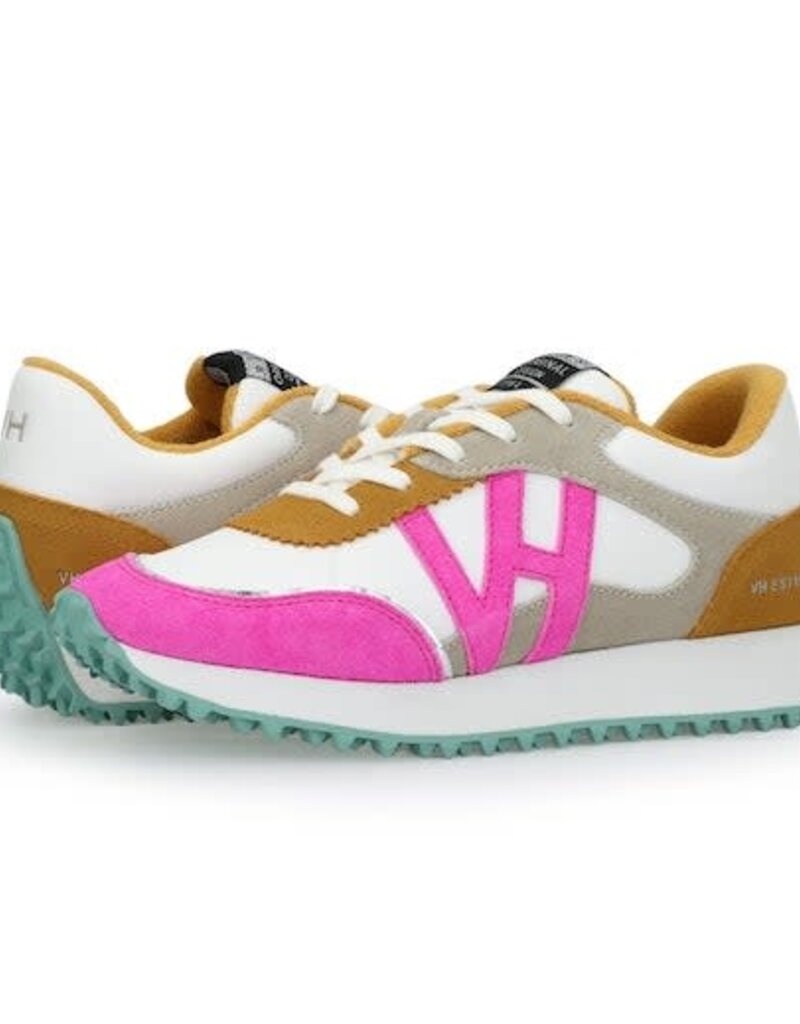 Vintage Havana Cosmic 9 Mustard/Neon Pink Sneaker