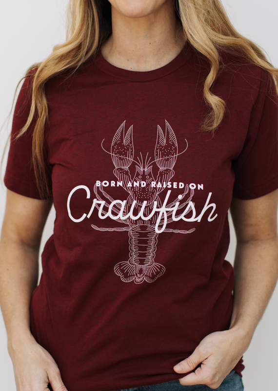 Born & Raised Crawfish Tee