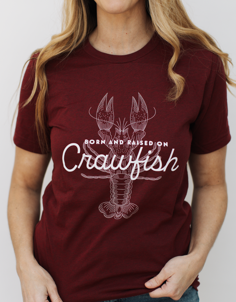 Born & Raised Crawfish Tee