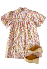 Paisley Print Babydoll Dress
