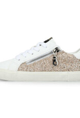 Vintage Havana Kids Patty White/Gold Glitter Sneaker